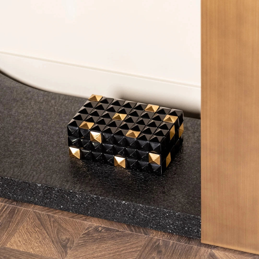 Konsoll Alexander Jones svart/gull Bazel Richmond Interiors Konsollbord