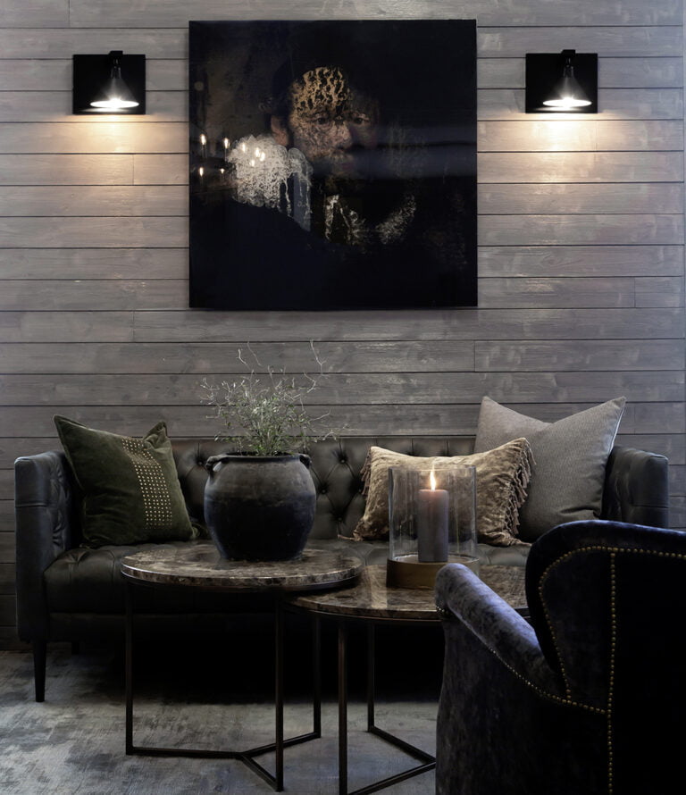 OLD REMBRANDT WHITE Artwood Bilde
