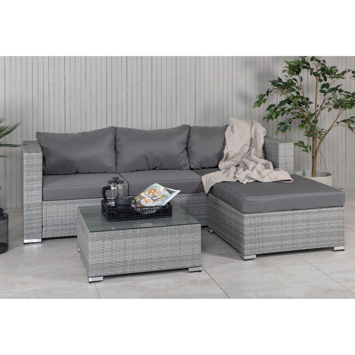 Rotterdam Sofa Set Venture Design Loungegruppe