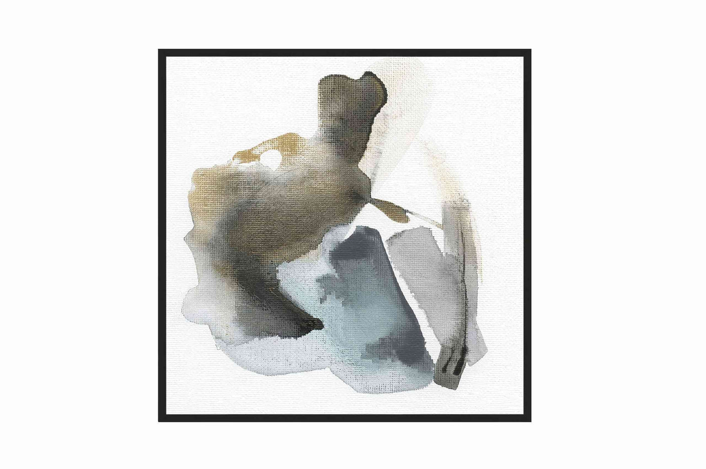 Hand painted art with frame SAND AND SKY 120cm x 120cm Homefactory