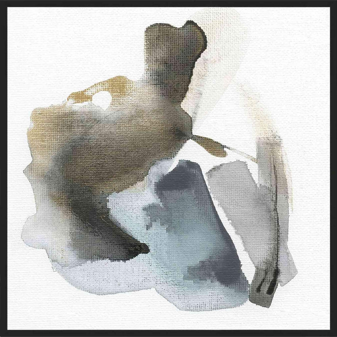 Hand painted art with frame SAND AND SKY 120cm x 120cm Homefactory