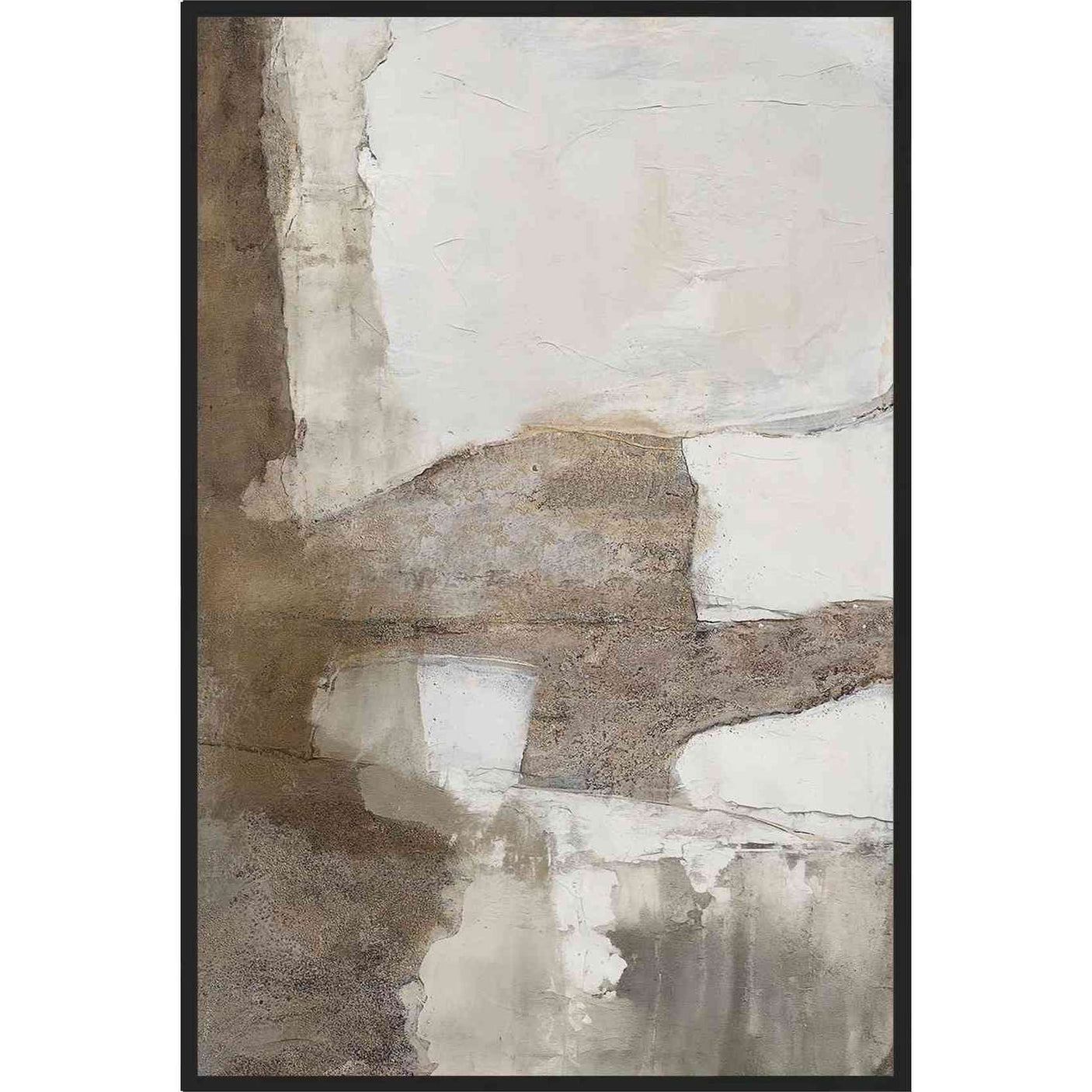 Hand painted art BRUSH ARTWORK 80x120 Homefactory Bilde