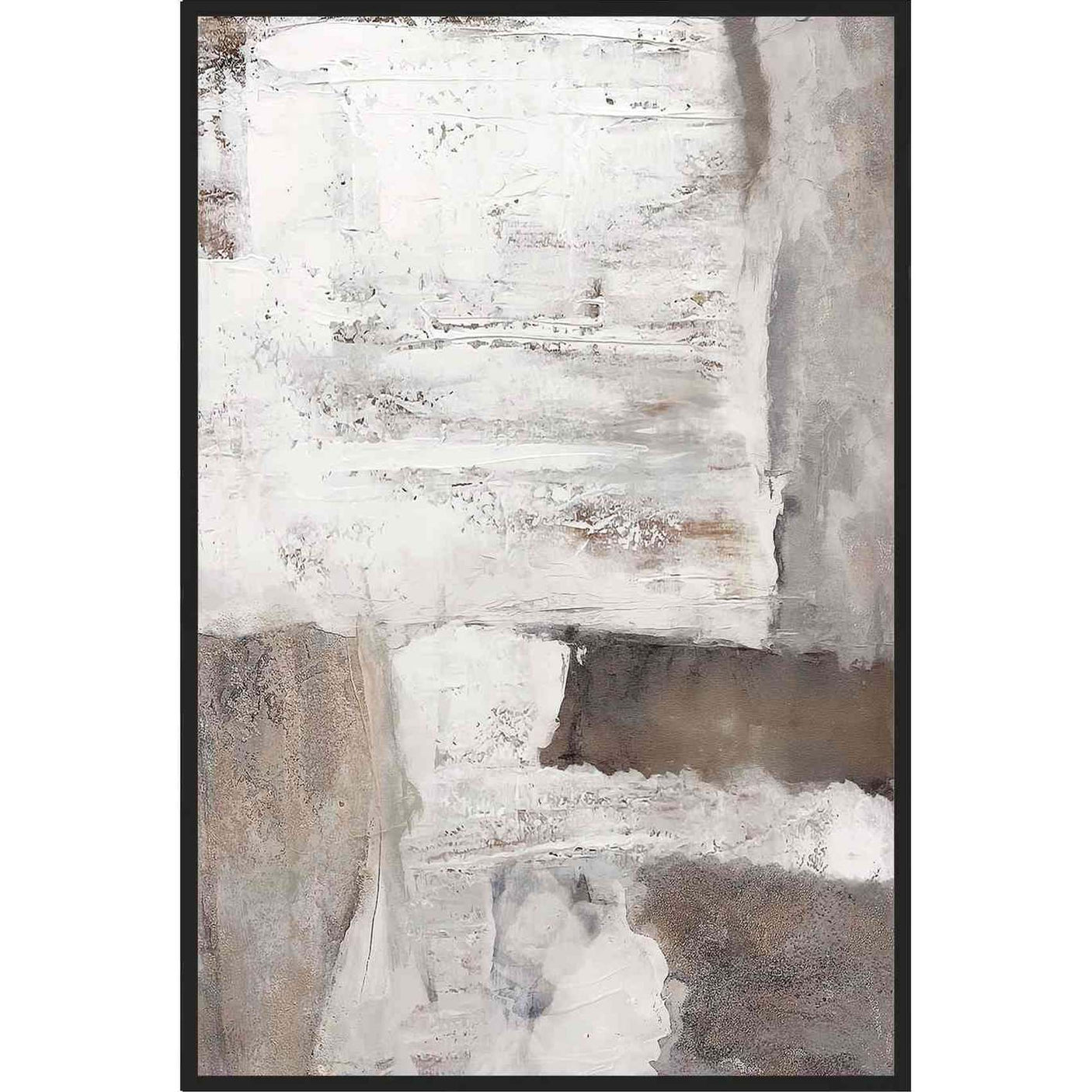 Hand painted art BRUSH ARTWORK 80x120 Homefactory Bilde