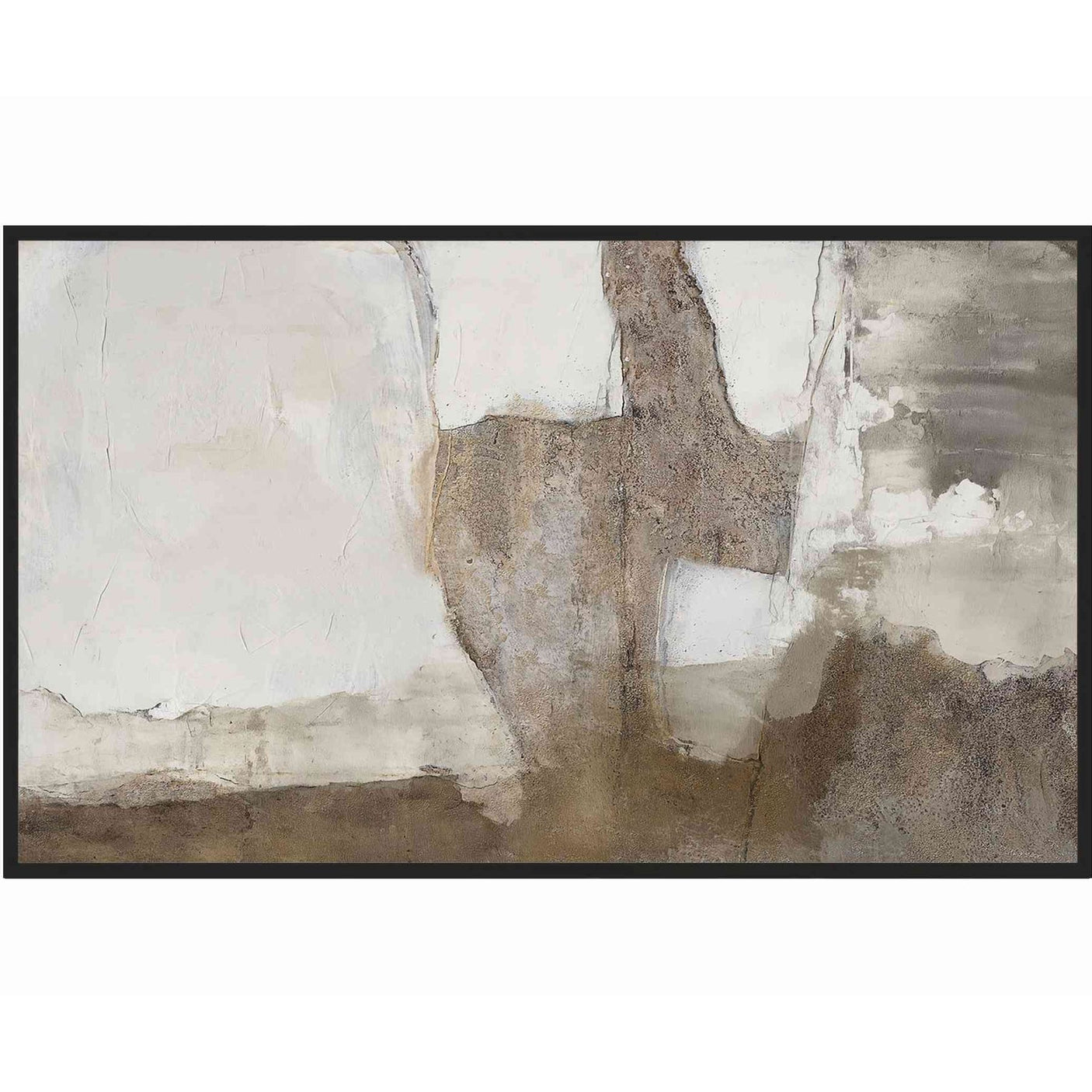 Hand painted art BRUSHSTROKES 90x150 Homefactory Bilde