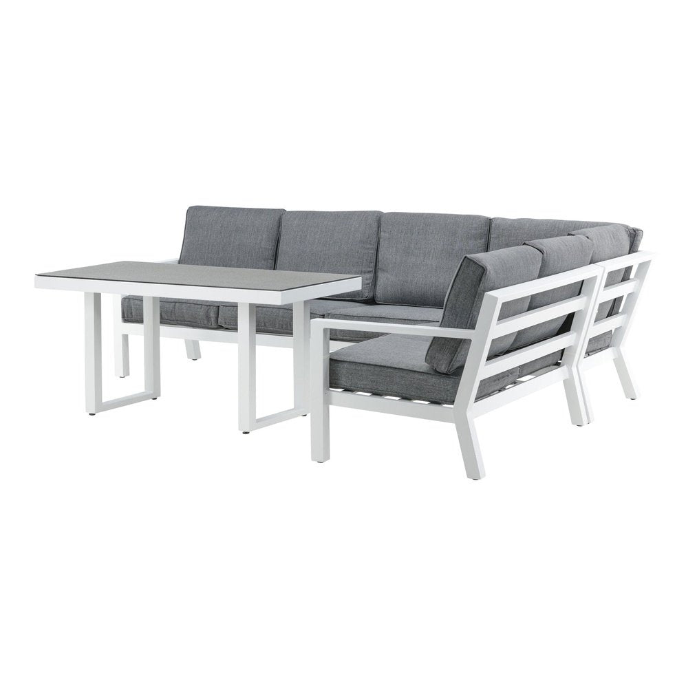 Barcelona hjørnesofagruppe Venture Design Loungegruppe