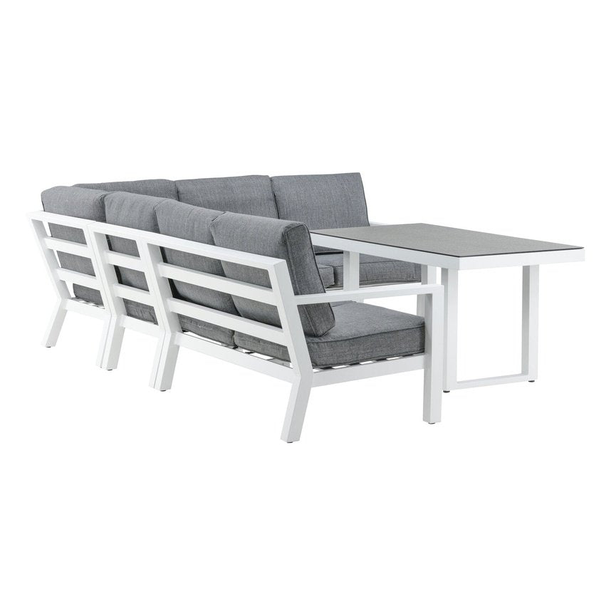 Barcelona hjørnesofagruppe Venture Design Loungegruppe