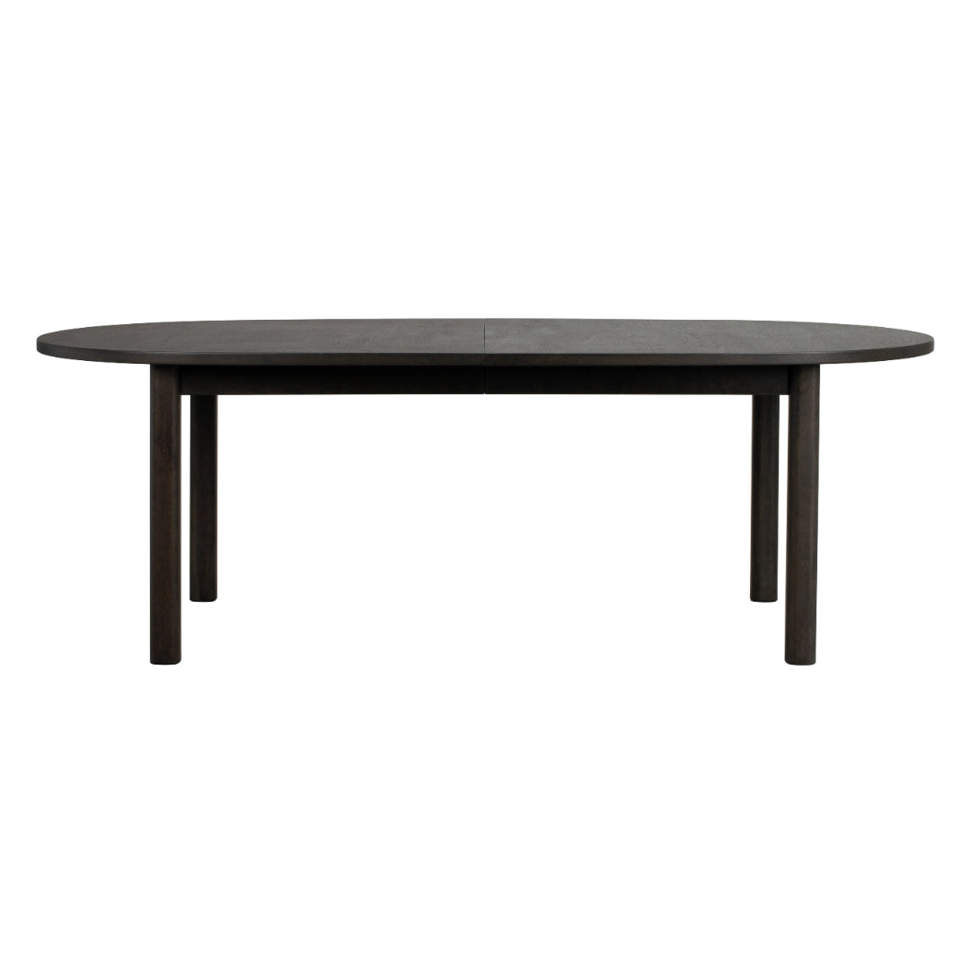 Gifford spisebord oval 220 brunsvart eik Rowico Spisebord