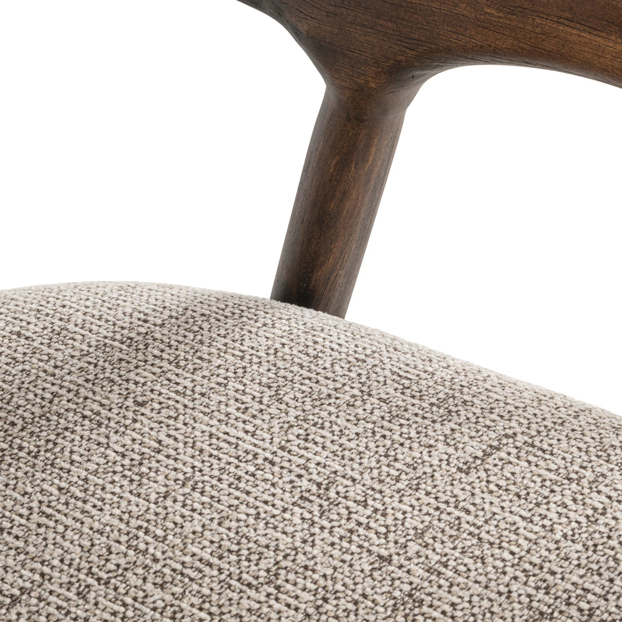 Krakk Mihara mocca fancy brannhemmende Richmond Interiors Barstol