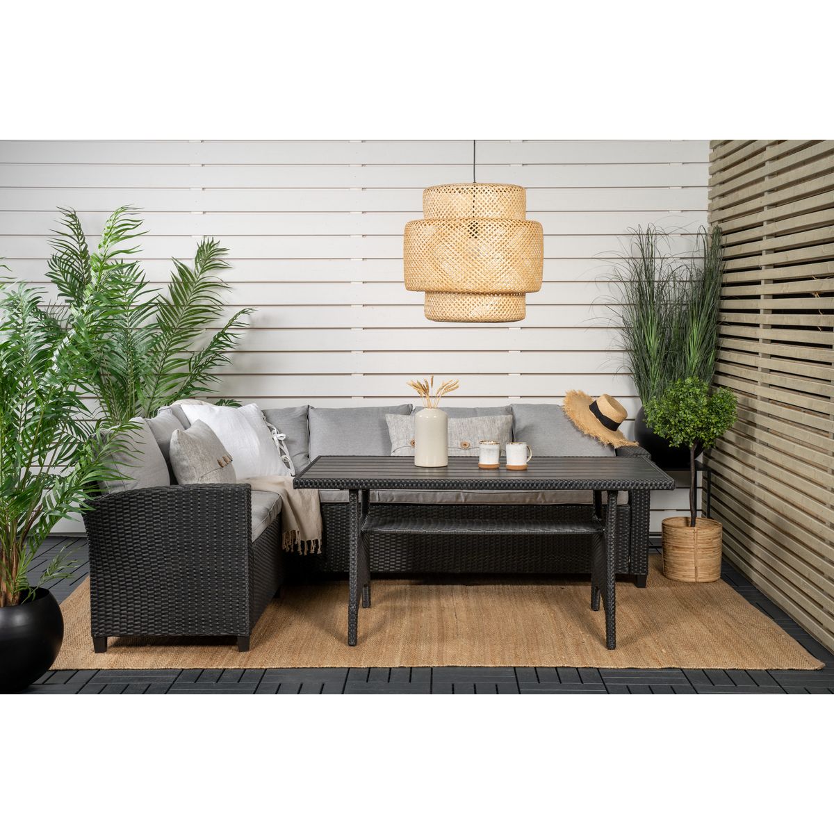 Brentwood Corner Sofa Set Venture Design Loungegruppe