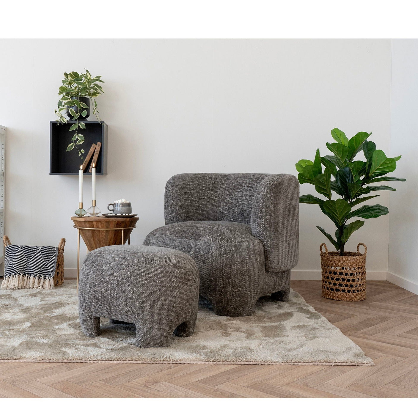 Nazare set House Nordic Lenestol