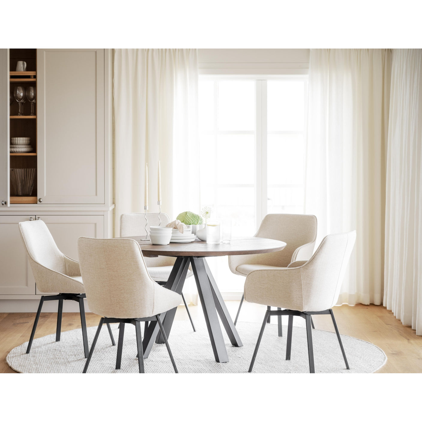 Carradale spisebord Ø150 Rowico Spisebord