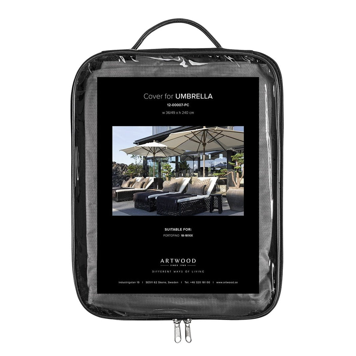 PARASOL beskyttelsestrekk Artwood Møbeltrekk