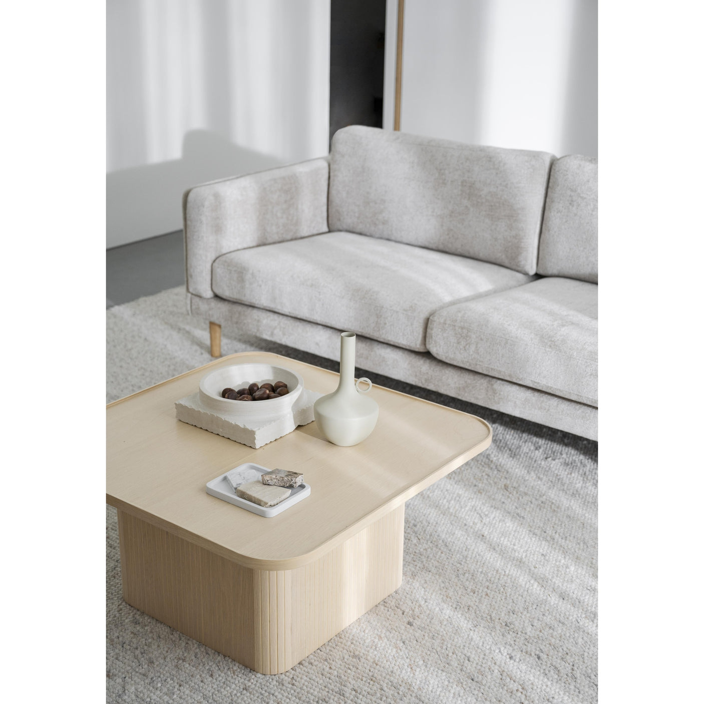 Braden sofa 3-seter - Eik ben Rowico Sofa