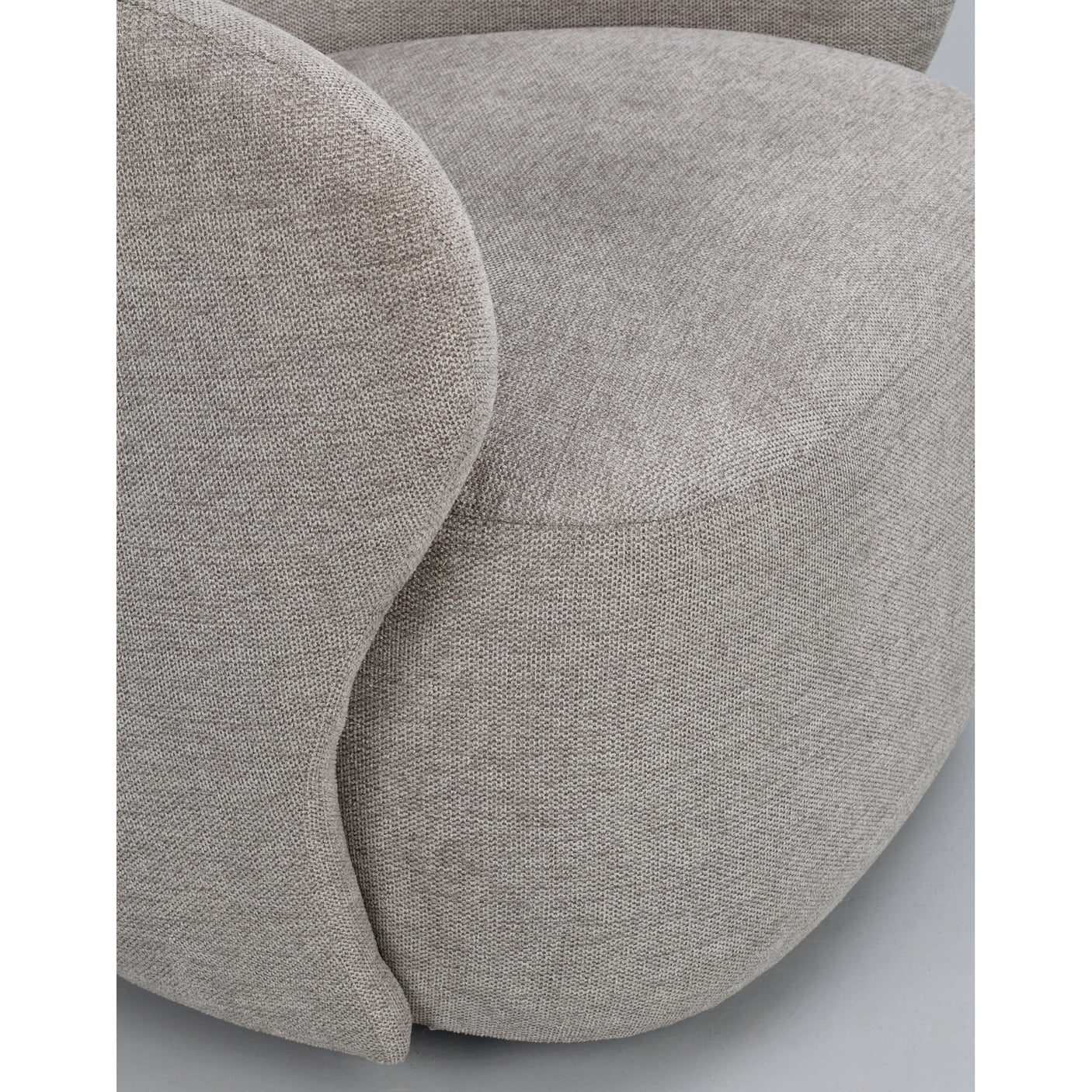 Chapeltown lounge chair beige fabric swivel Rowico Lenestol