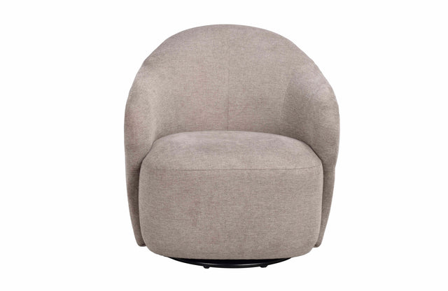 Chapeltown lounge chair beige fabric swivel Rowico Lenestol