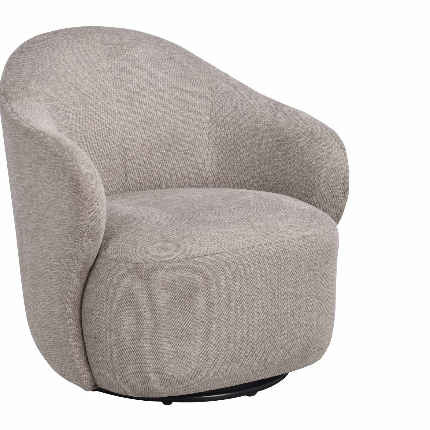 Chapeltown lounge chair beige fabric swivel Rowico Lenestol