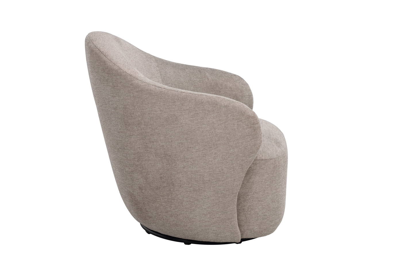 Chapeltown lounge chair beige fabric swivel Rowico Lenestol