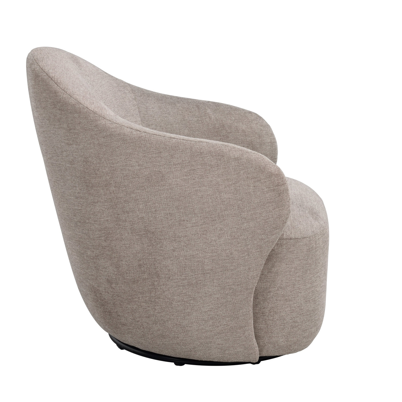 Chapeltown lounge chair beige fabric swivel Rowico Lenestol