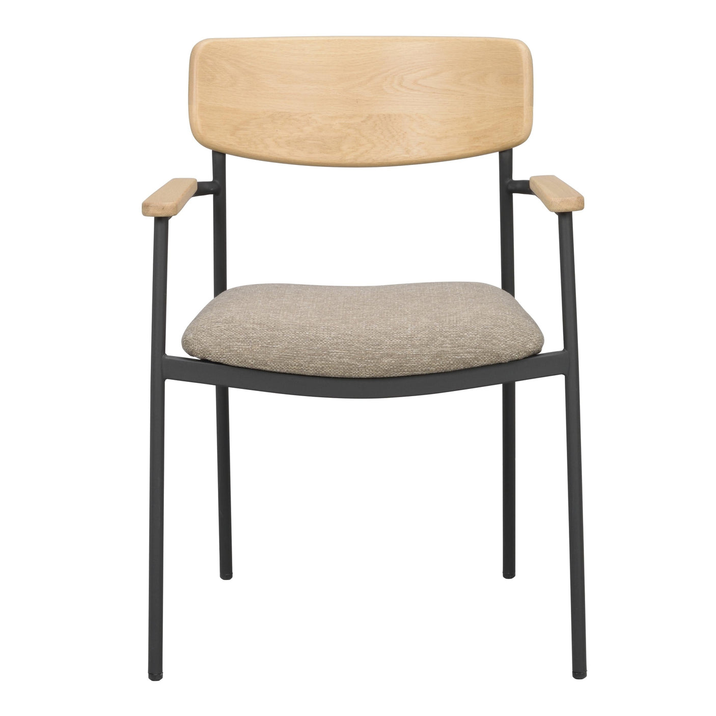 Maymont spisestol med armstøtte stablebar Rowico Spisestol