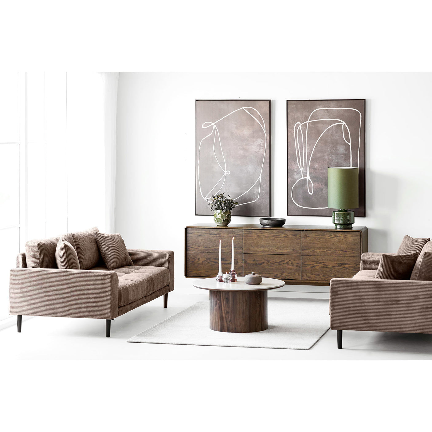 Lido 2,5 seters sofa House Nordic Alm. sofaer