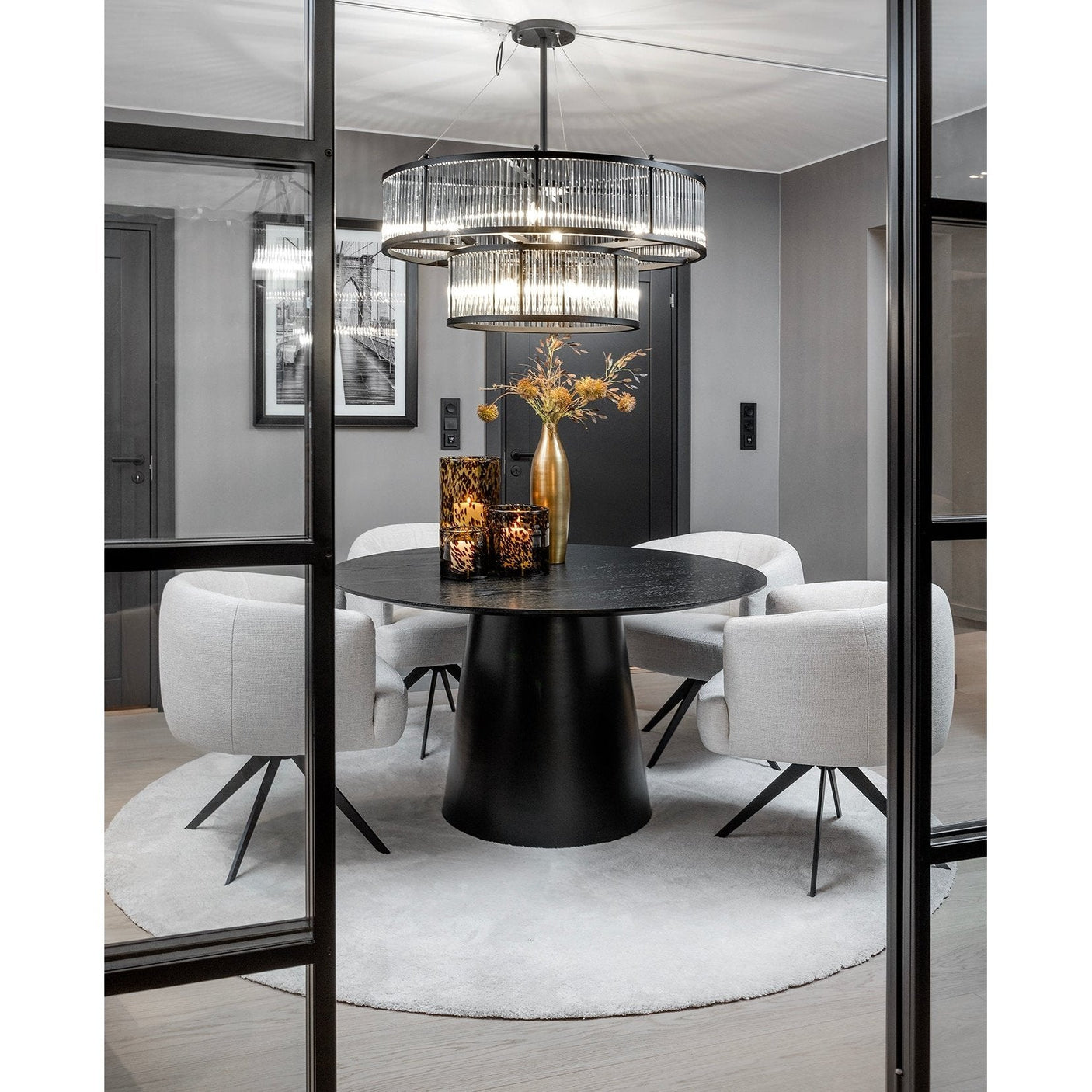 Stol Como med sving Homefactory Lenestol