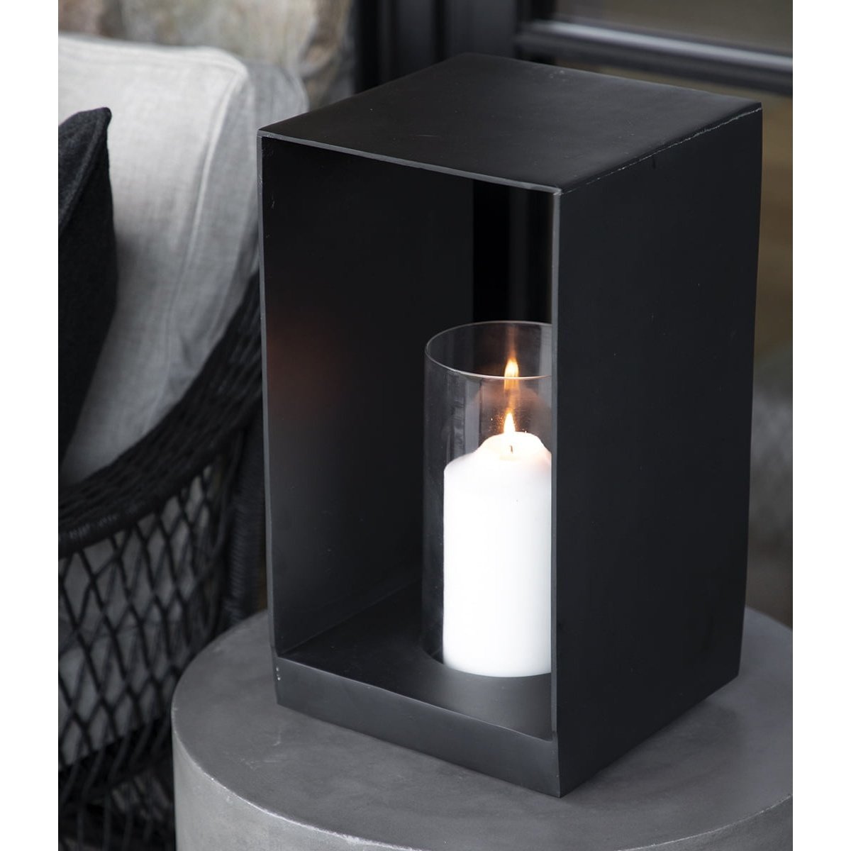 MANCINI Artwood Lanterne og lysglass