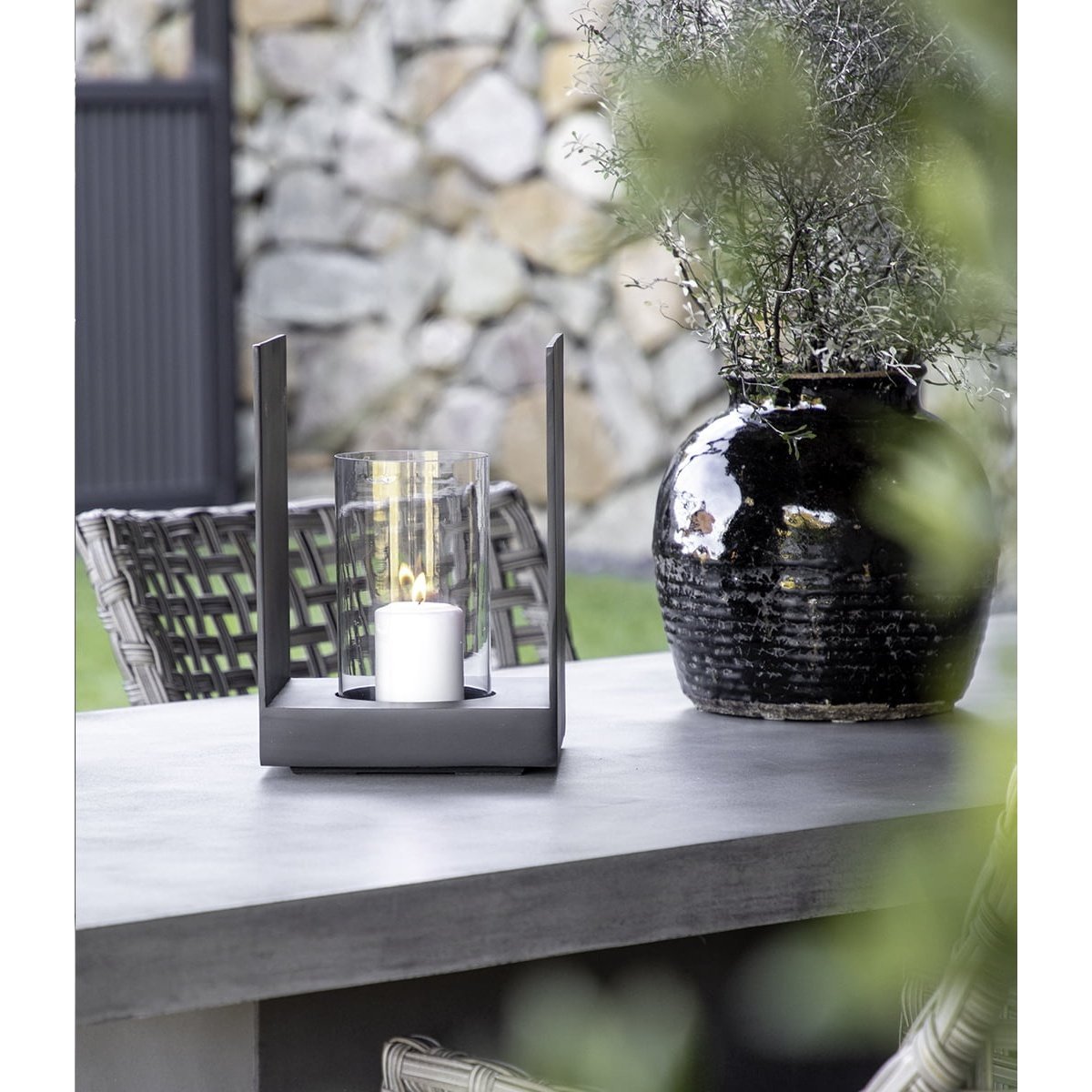 MANCINI Artwood Lanterne og lysglass