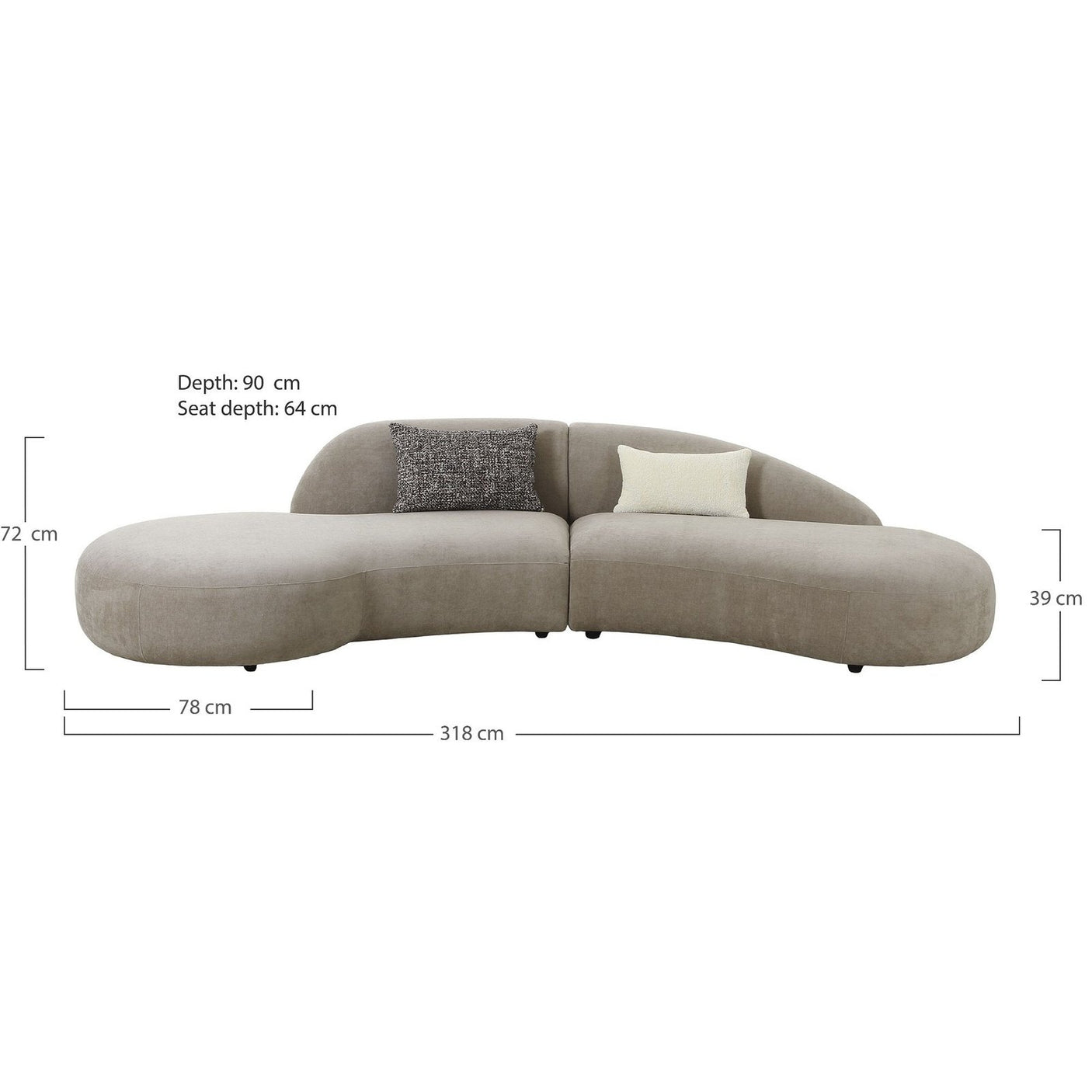 Venezia Sofa House Nordic Sofa