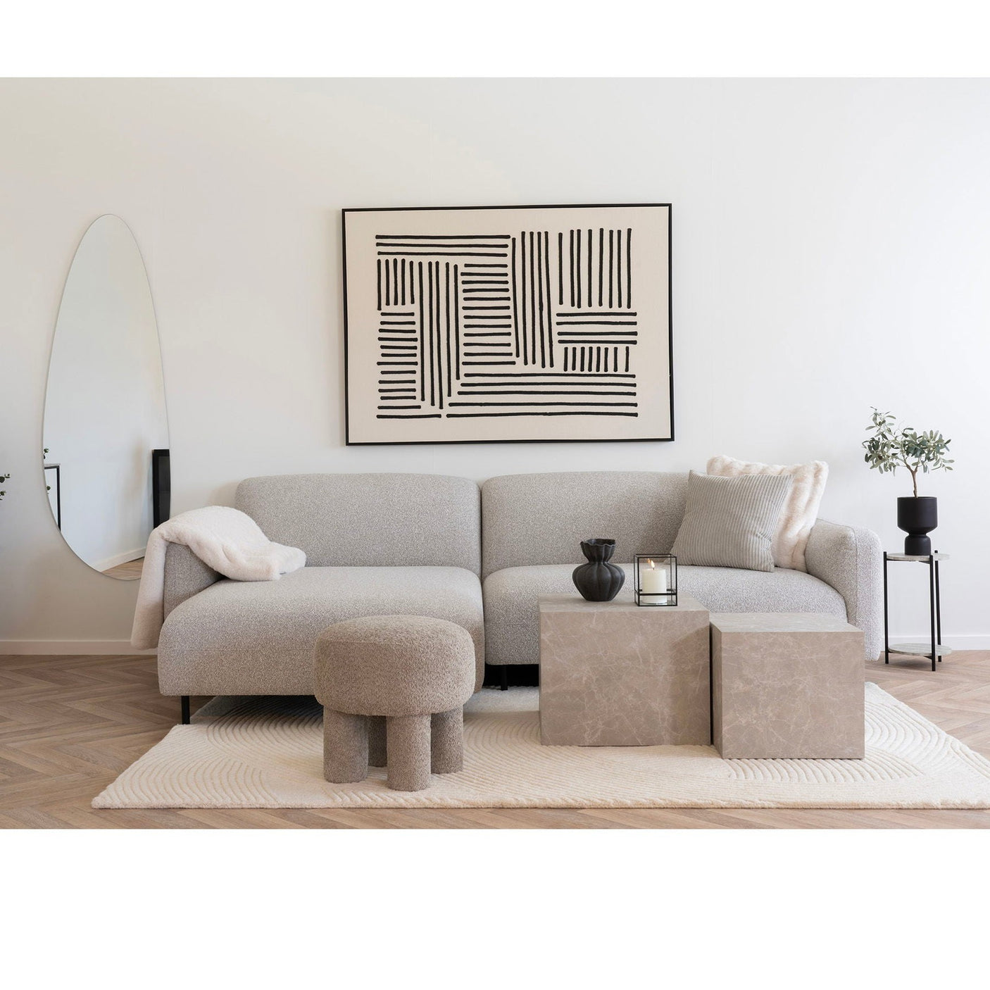 Salvador Lounge Sofa House Nordic 4-seter sofa