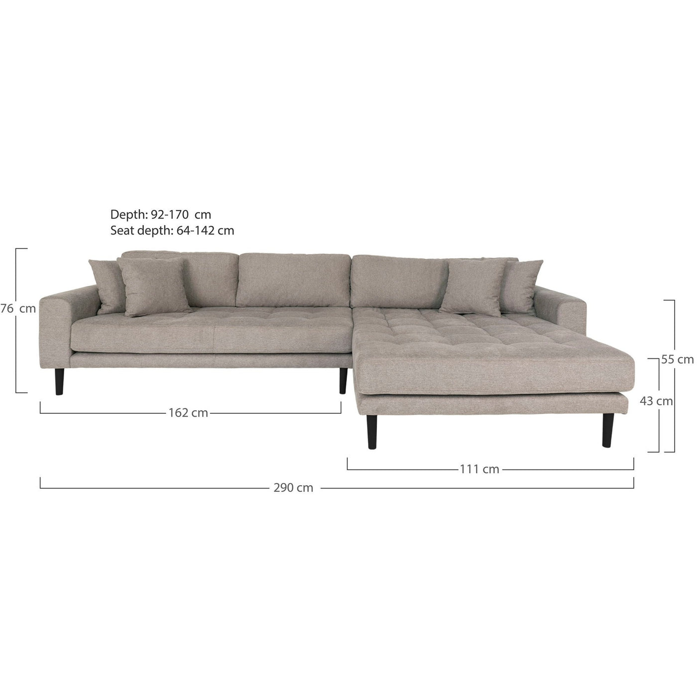 Lido Lounge Sofa. House Nordic Lounge Sofa