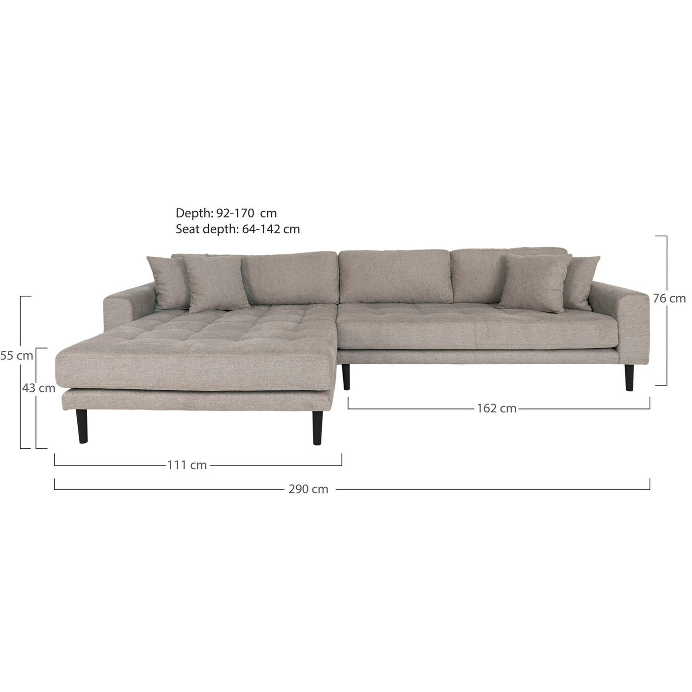 Lido Lounge Sofa. House Nordic Lounge Sofa