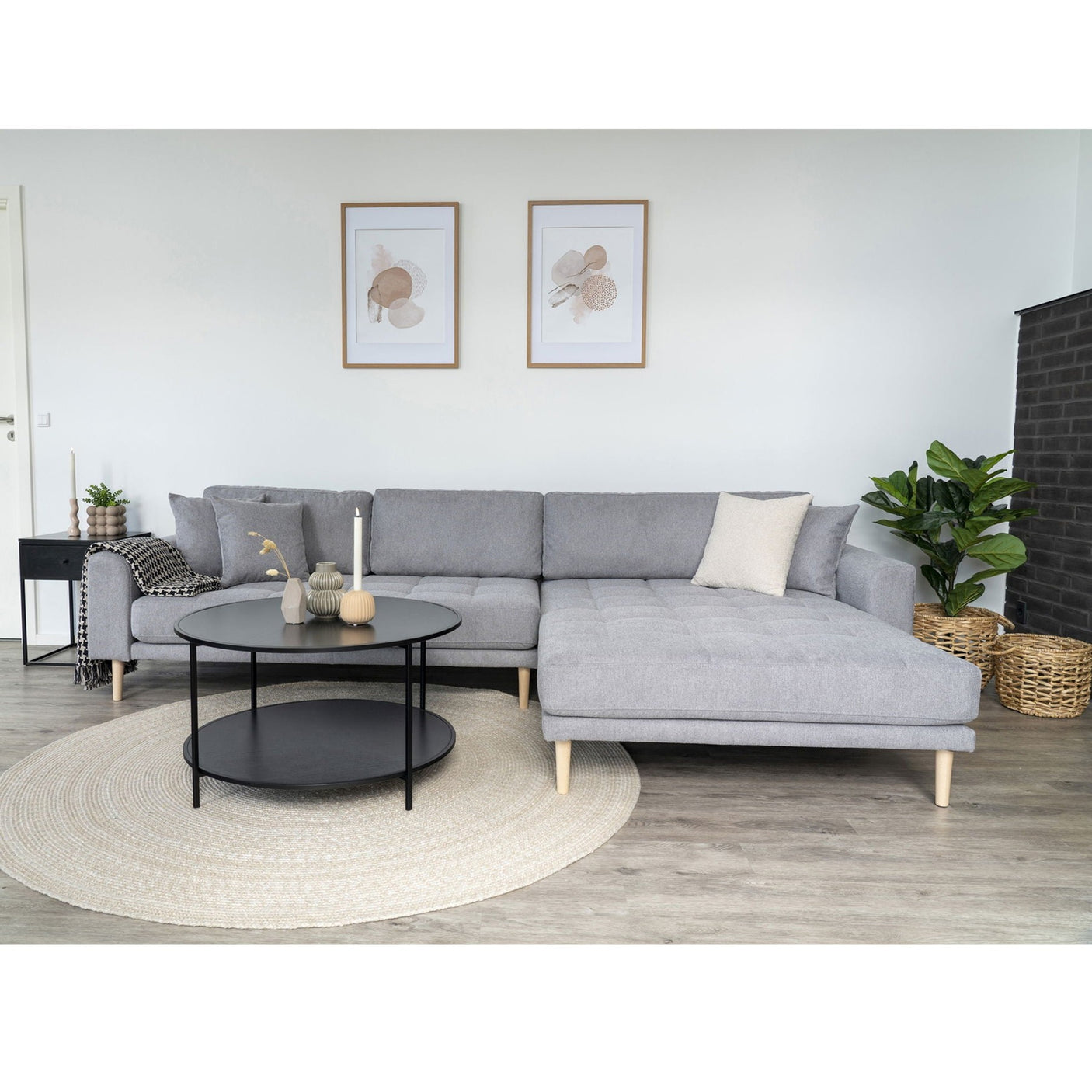 Lido hjørnesofa høyre House Nordic Sofa