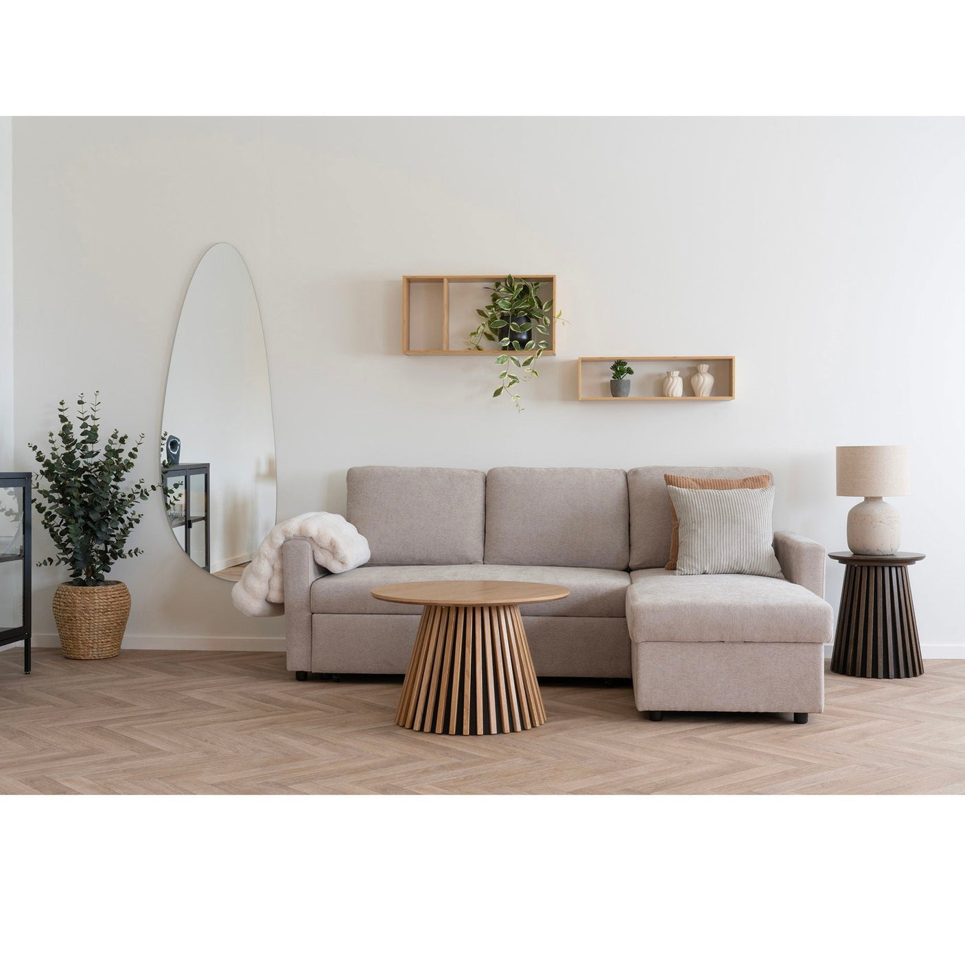 Belfast sovesofa med oppbevaring House Nordic Sofa