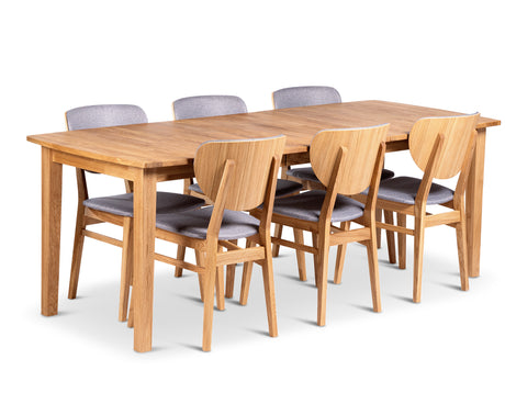 Visby 160/210 spisebord StenExpo Spisebord