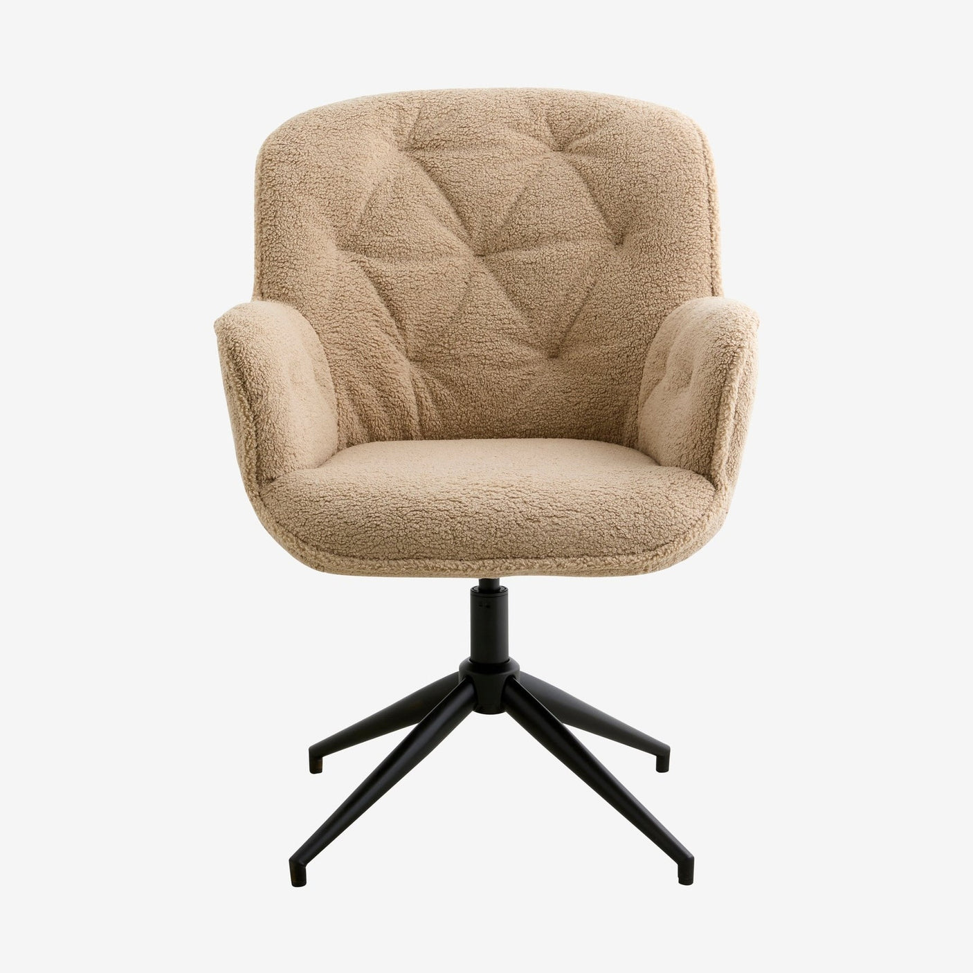 LEA kontorstol - beige Nordal CHAIRS+ARM