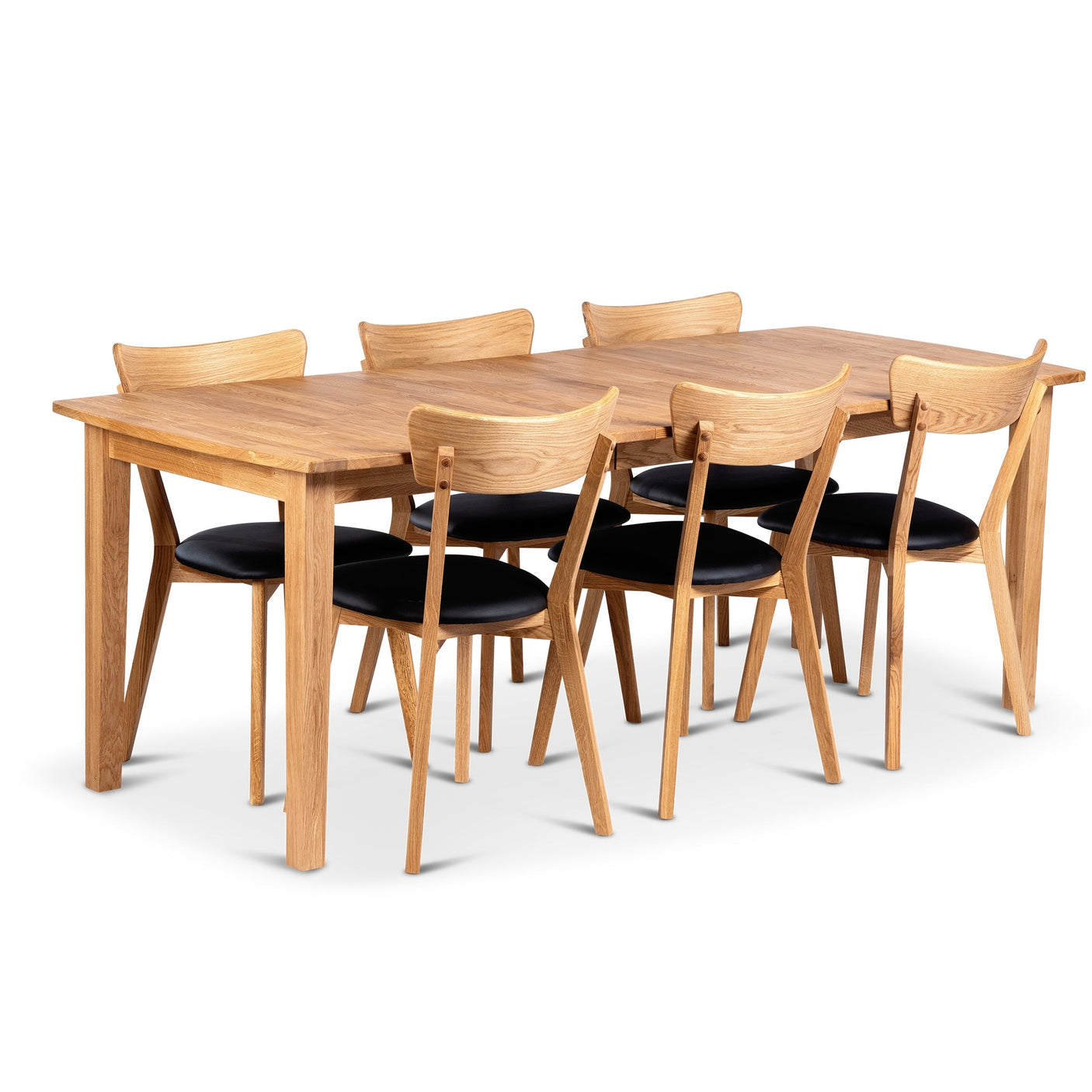 Visby 160/210 spisebord StenExpo Spisebord