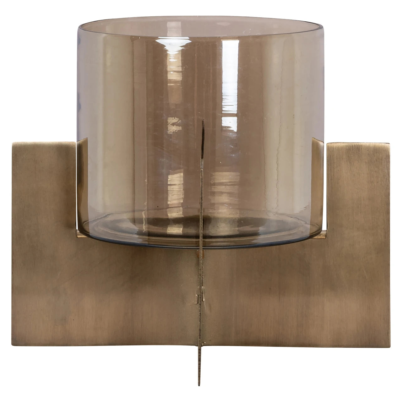 Hurricane light Resa gull liten Richmond Interiors Lanterne og lysglass