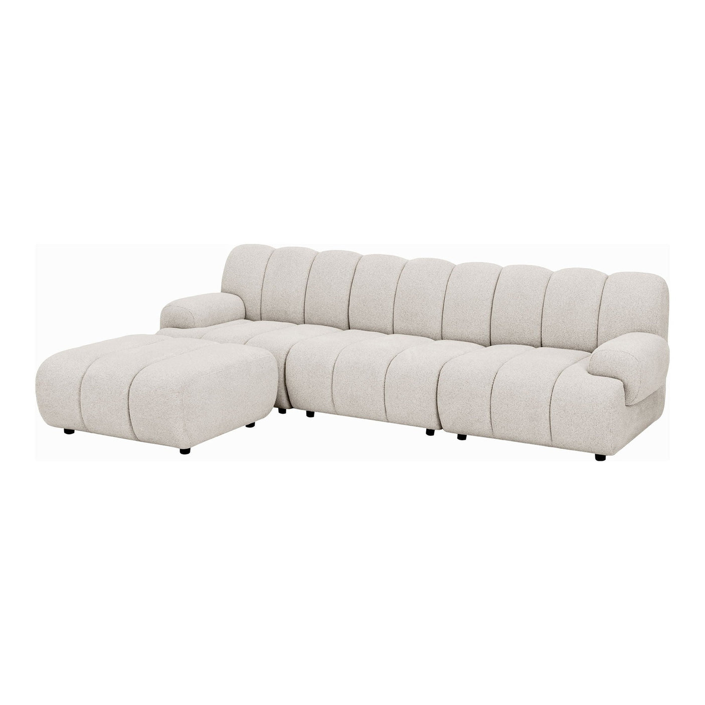 Taza 3.5-seters modulsofa med puff House Nordic Modulsofaer