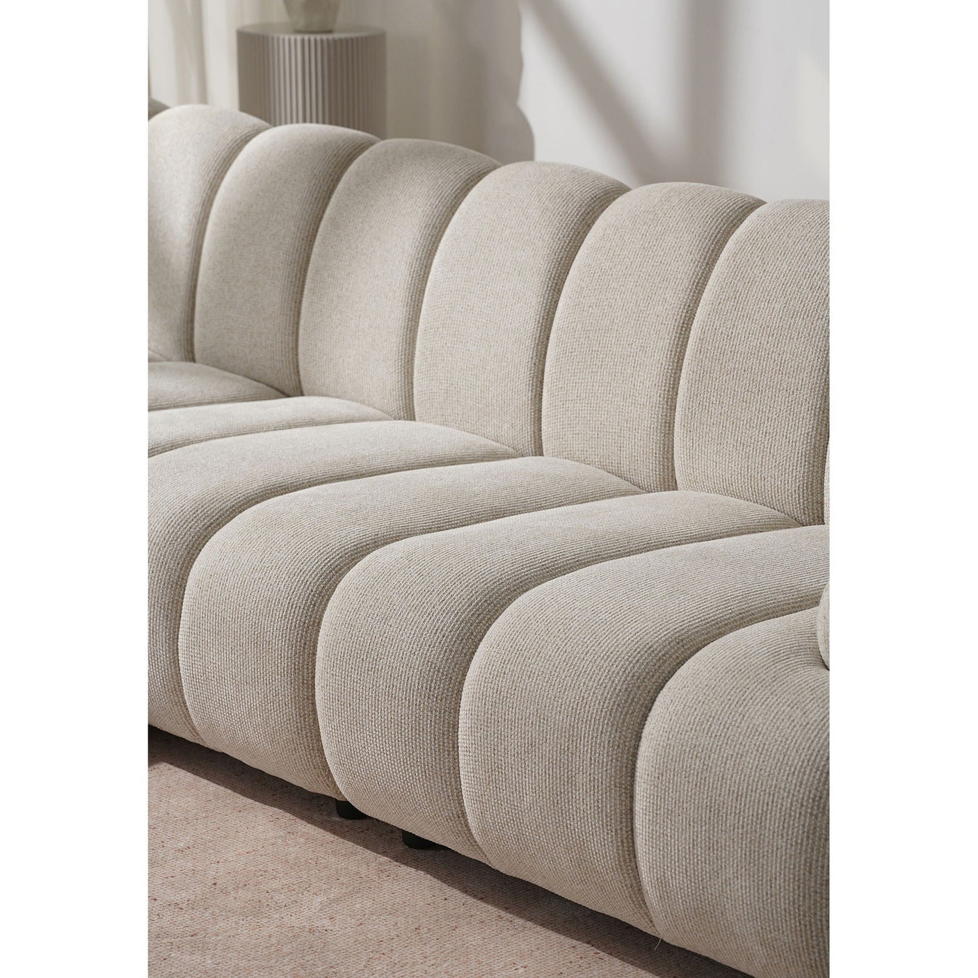 Taza 3.5-seters modulsofa med puff House Nordic Modulsofaer