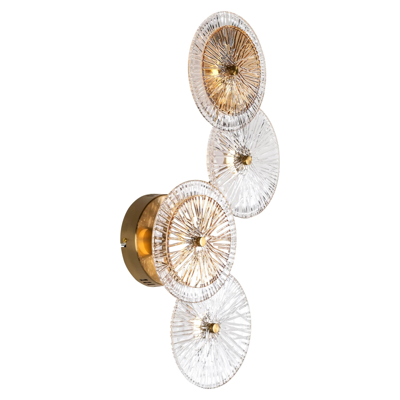 Vegglampe Linzi børstet gull Richmond Interiors Vegglampe