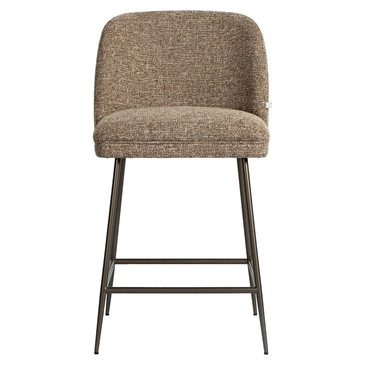 Counter stool Pullitzer brun tweed Richmond Interiors Barstol