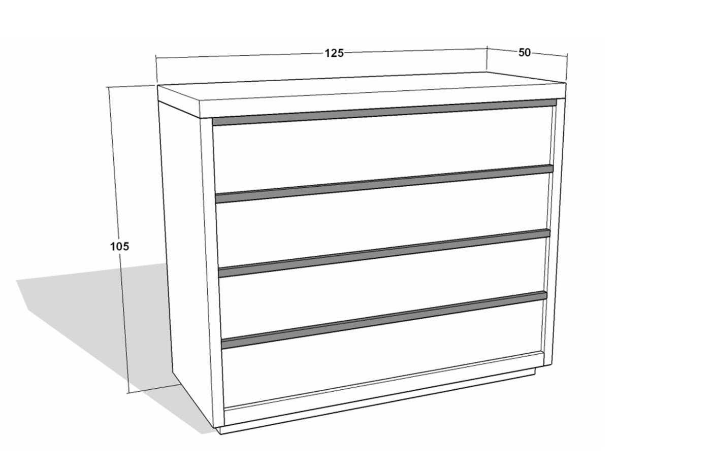 Kommode Fremont Homefactory Kommode