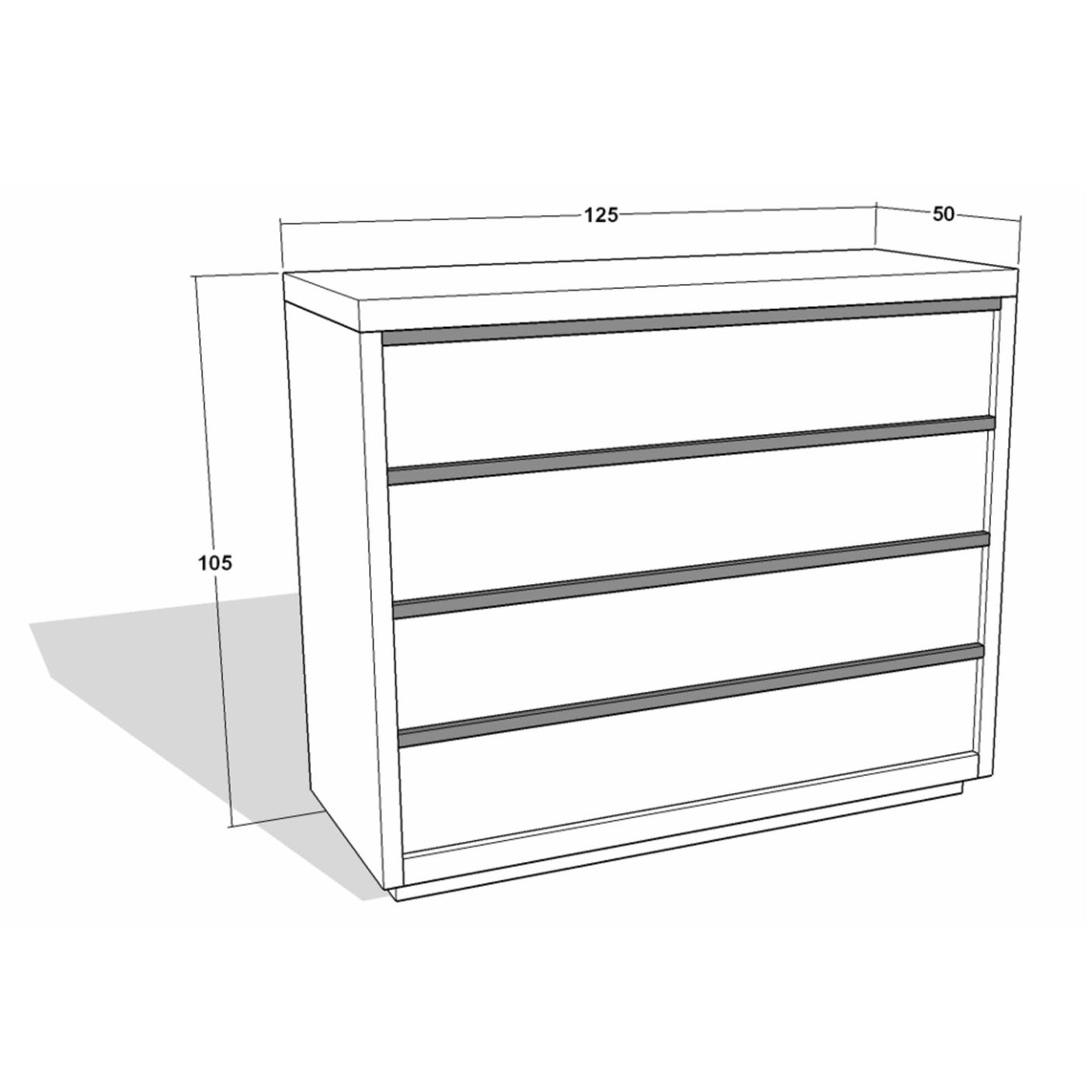 Kommode Fremont Homefactory Kommode