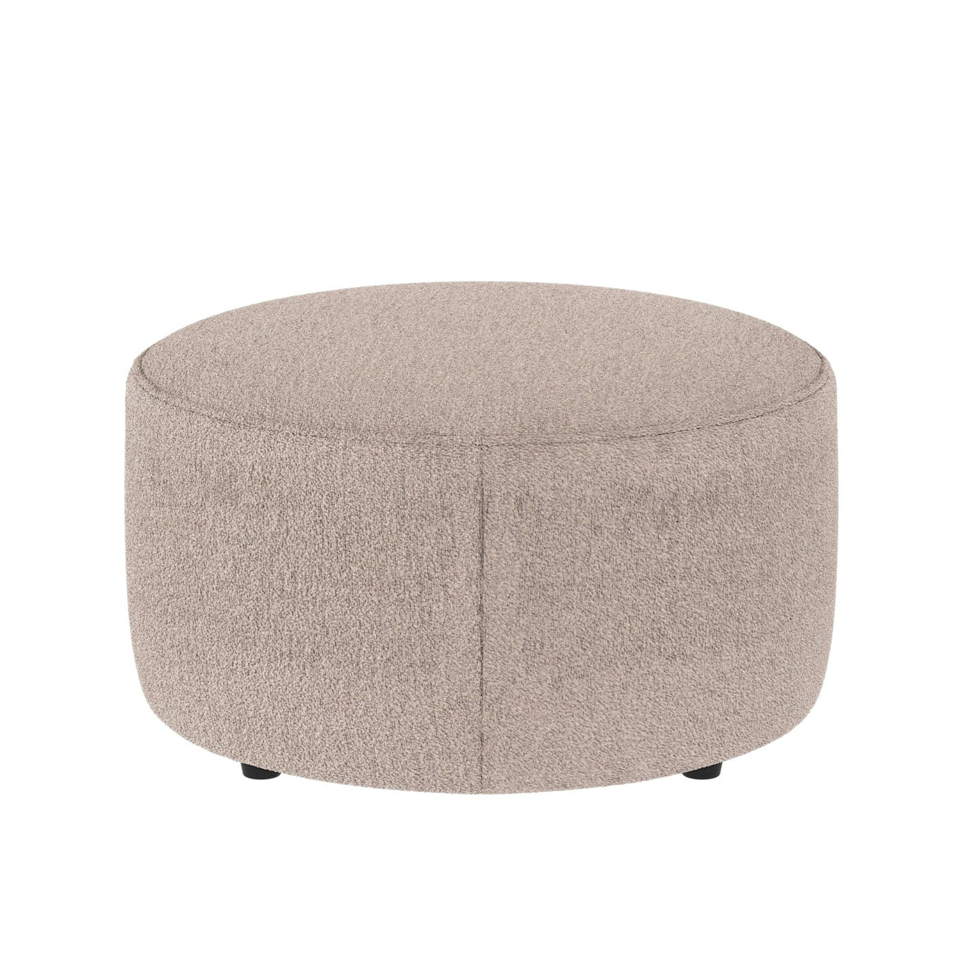 Joplin pouffe Ø70 light beige fabric Alice #01 c4 Rowico Pall