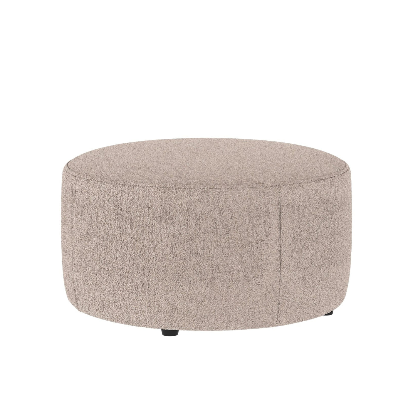 Joplin pouffe Ø70 light beige fabric Alice #01 c4 Rowico Pall