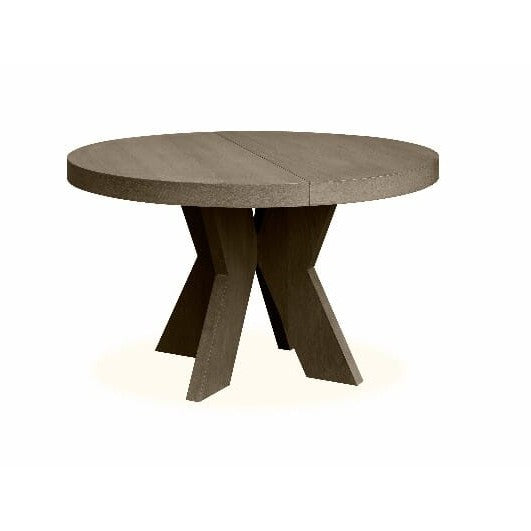 Spisebord Cleveland Ø125 inklusive 2x ileggsplater Homefactory Spisebord