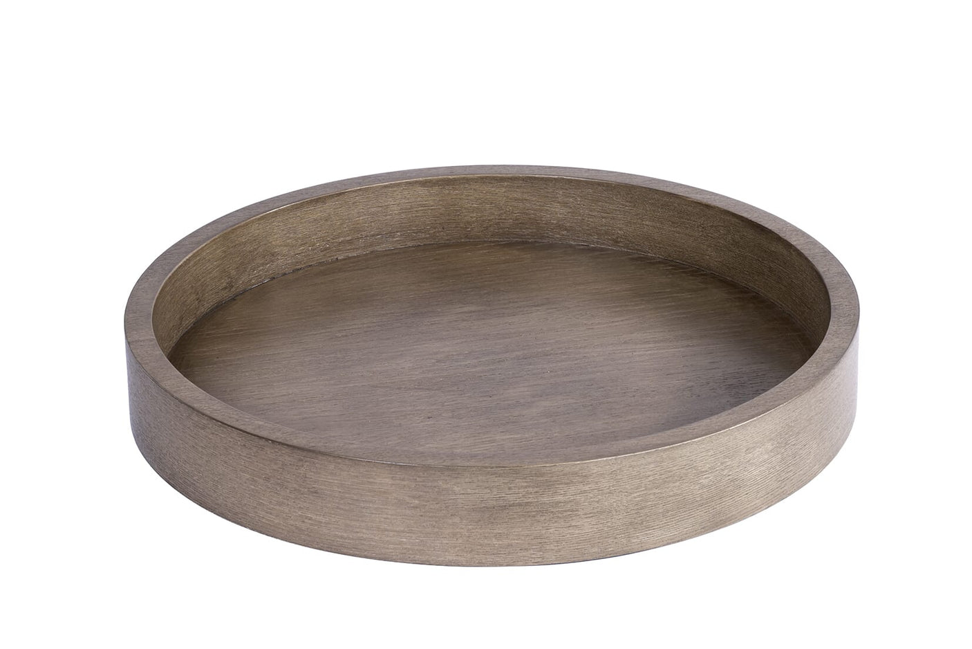 Serveringsbrett rundt Muskat eik finer Ø50 H7 Homefactory