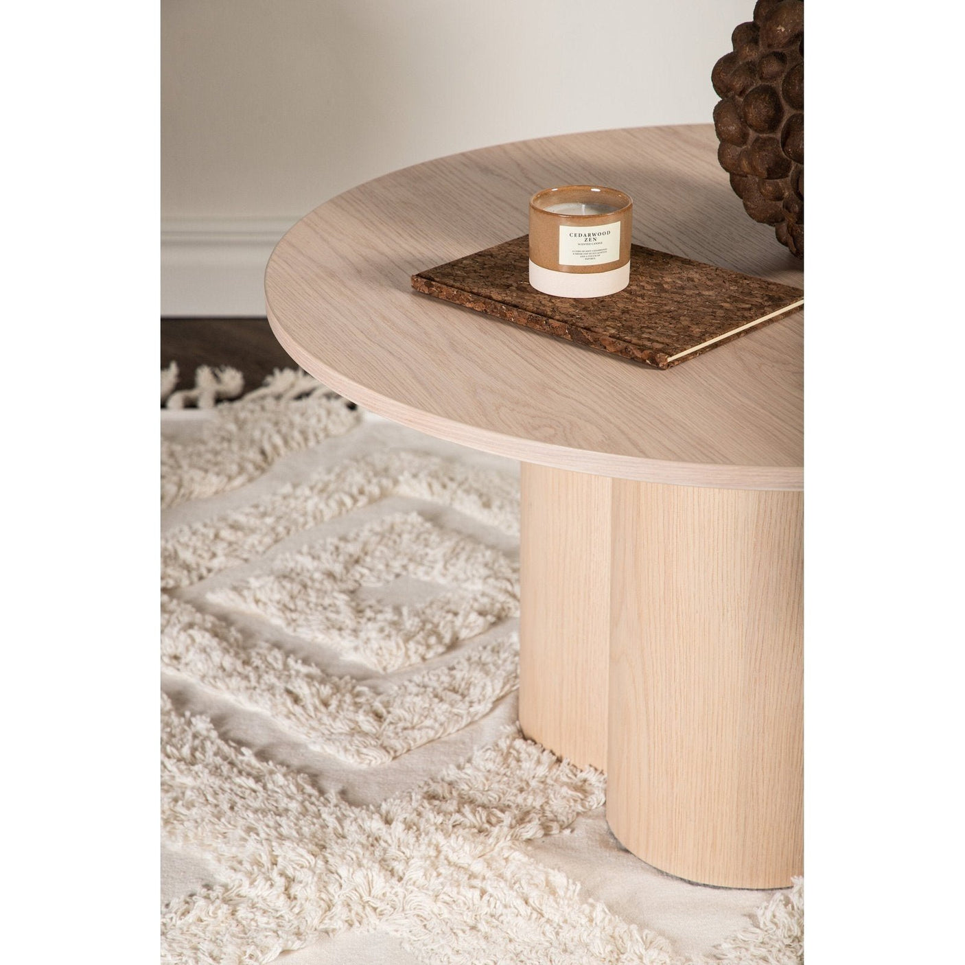 Olivia sofabord Ø80 Venture Design Sofabord