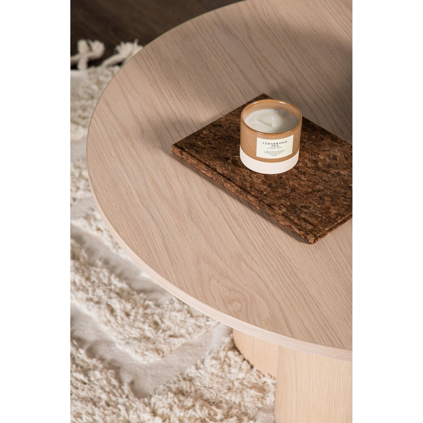 Olivia sofabord Ø80 Venture Design Sofabord