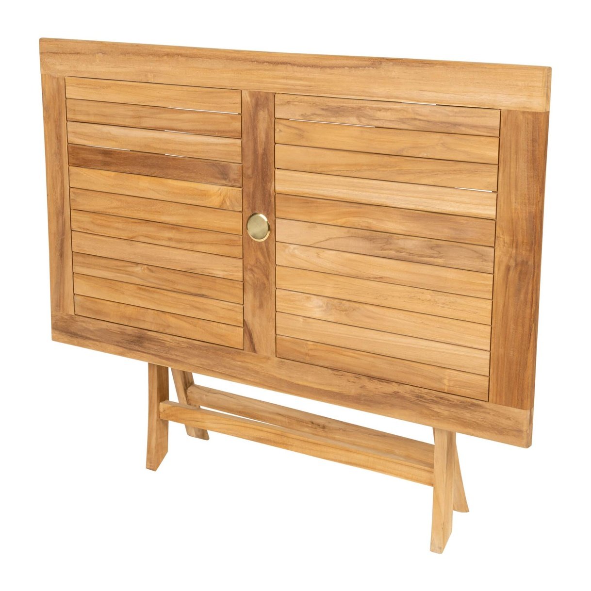 Skagen sammenleggbart utebord L120 Teak Hartman Spisebord